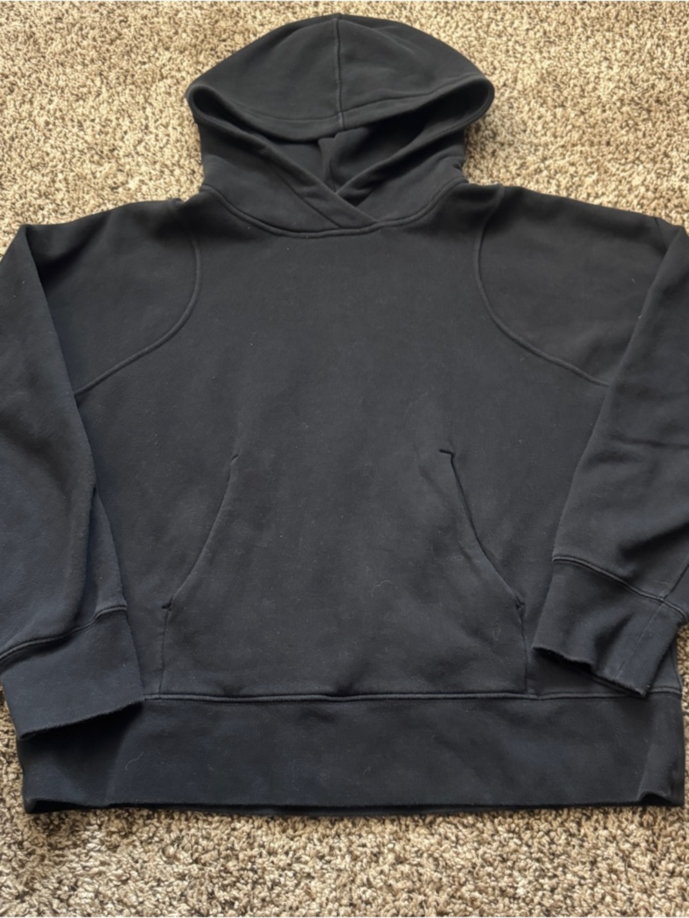 lululemon athletica Black Pullover Hoodie